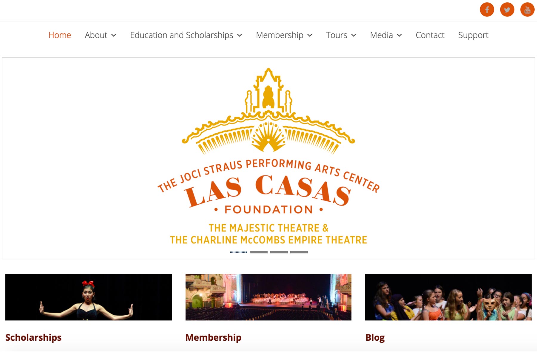 Las Casas Foundation Homepage